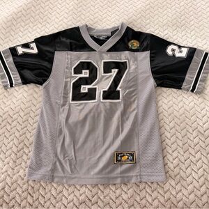 Sam Webb Kids Black and Gray Raiders Football Jersey